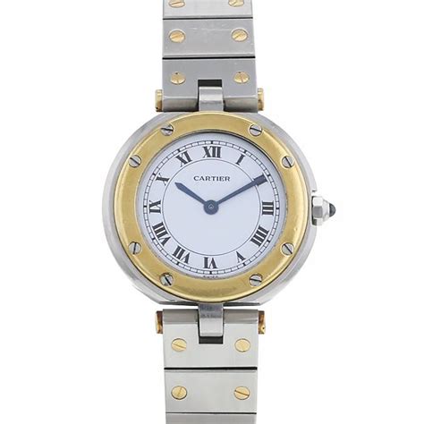 orologio cartier donna santos rotondo|cartier santos accesso.